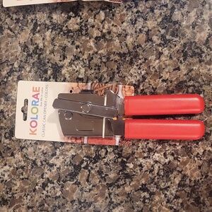 Kolorae Classic Can Opener Red new in package  KOL-0458 new in package